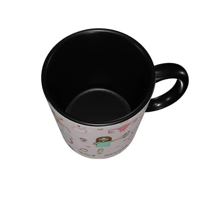Pink Nurse Coffee Ceramic Mug