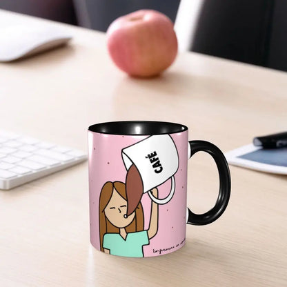 Pink Nurse Coffee Ceramic Mug