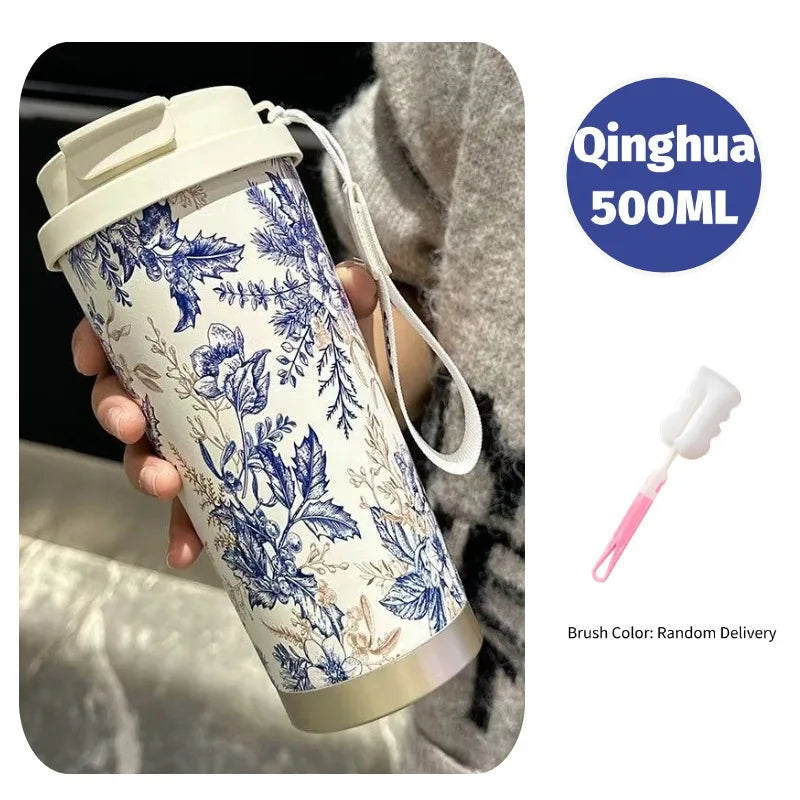 240Oz Thermos Extra Large Coffee Mug - Microwave Safe