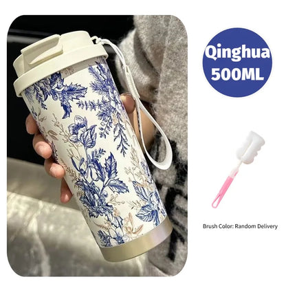 240Oz Thermos Extra Large Coffee Mug - Microwave Safe