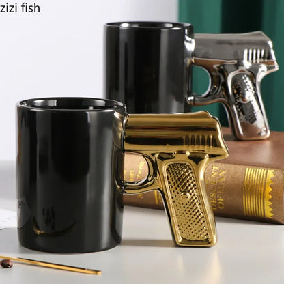 Creative Pistol Ceramic Coffee Mug