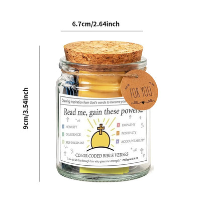 Bible Verse Jar For Positive Thinking