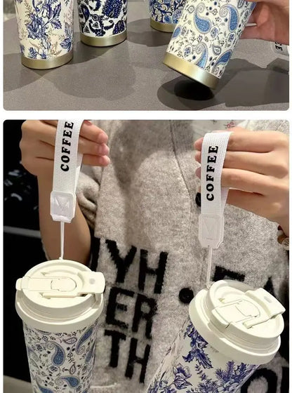 240Oz Thermos Extra Large Coffee Mug - Microwave Safe