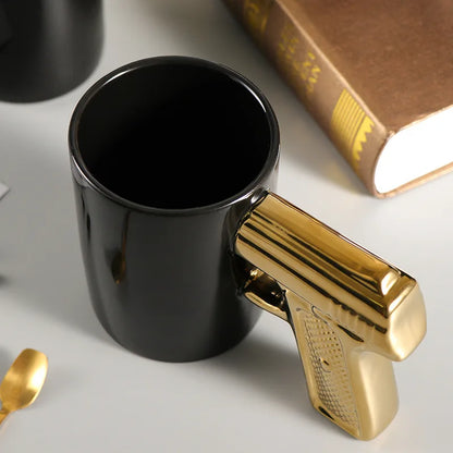 Creative Pistol Ceramic Coffee Mug