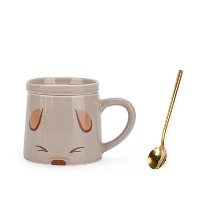 Cute Cat Ceramic Coffee Mug For Cat Lovers