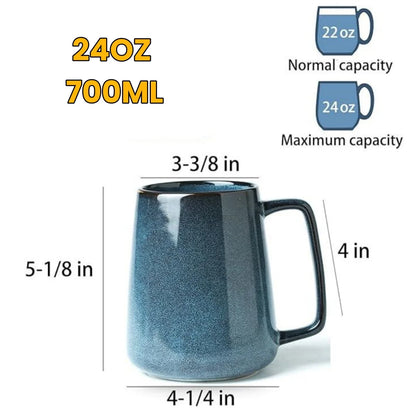 24Oz Extra Large Coffee Mug - Microwave Safe
