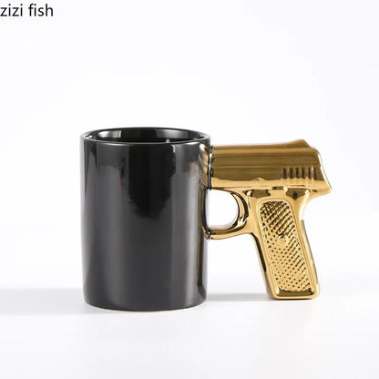 Creative Pistol Ceramic Coffee Mug