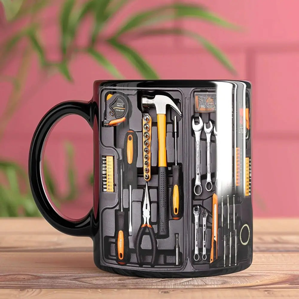 Funny Mechanic Toolbox Coffee Mug For Fathers Day