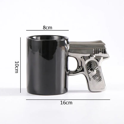 Creative Pistol Ceramic Coffee Mug