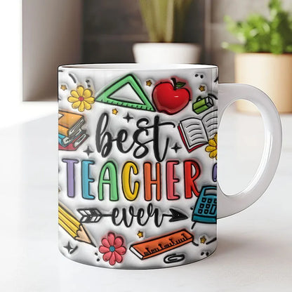 Best Teacher Ever Mug - Back To School Gift