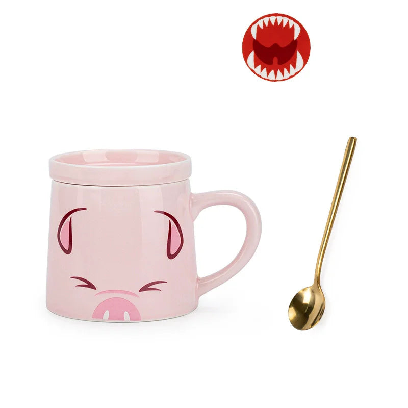 Cute Cat Ceramic Coffee Mug For Cat Lovers