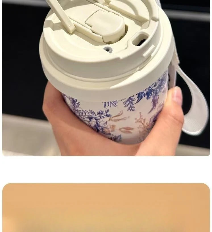 240Oz Thermos Extra Large Coffee Mug - Microwave Safe