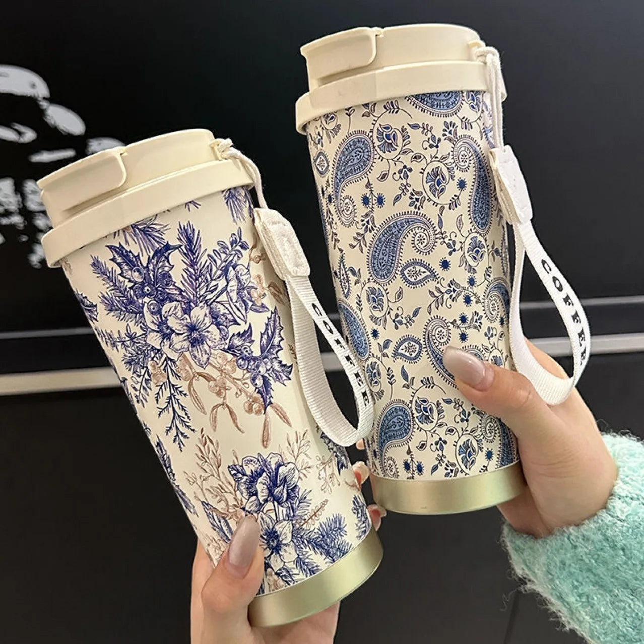 240Oz Thermos Extra Large Coffee Mug - Microwave Safe