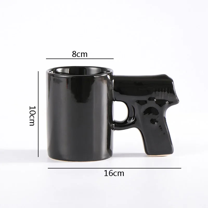Creative Pistol Ceramic Coffee Mug