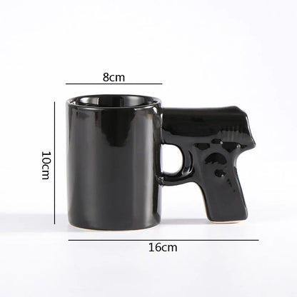 Creative Pistol Ceramic Coffee Mug