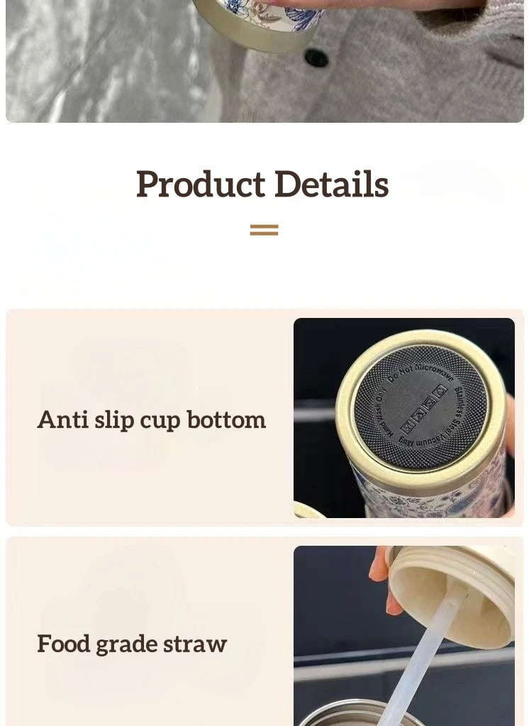 240Oz Thermos Extra Large Coffee Mug - Microwave Safe