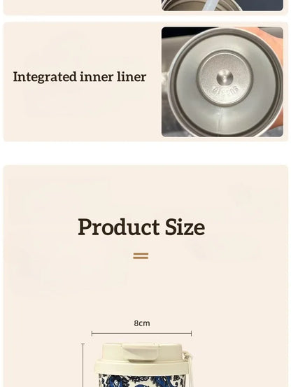 240Oz Thermos Extra Large Coffee Mug - Microwave Safe