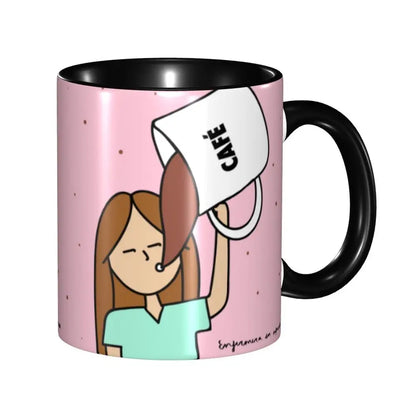 Pink Nurse Coffee Ceramic Mug