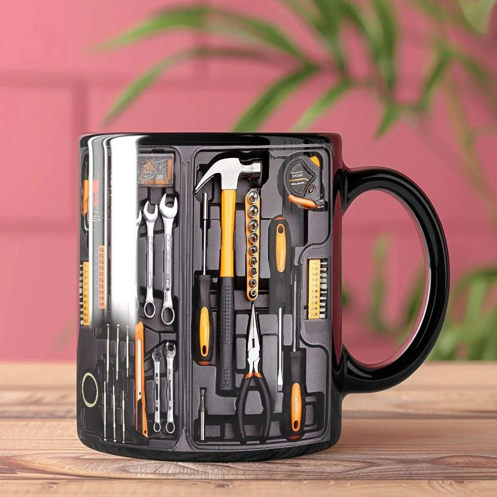 Funny Mechanic Toolbox Coffee Mug For Fathers Day