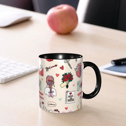 Pink Nurse Coffee Ceramic Mug