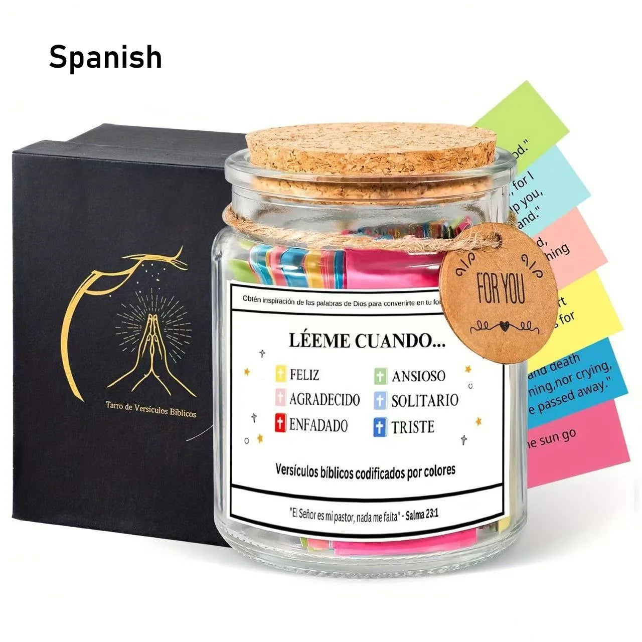 Bible Verse Jar For Positive Thinking