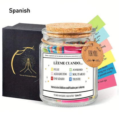 Bible Verse Jar For Positive Thinking