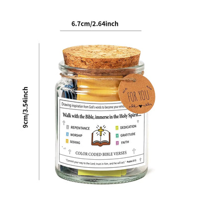 Bible Verse Jar For Positive Thinking