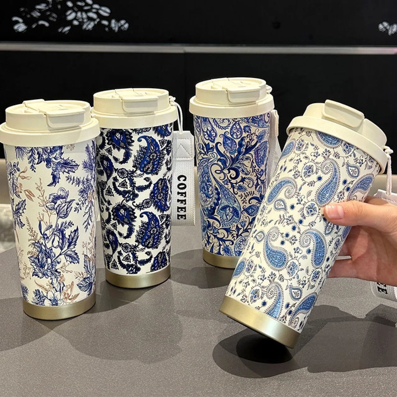 240Oz Thermos Extra Large Coffee Mug - Microwave Safe