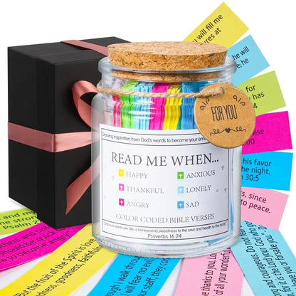 Bible Verse Jar For Positive Thinking