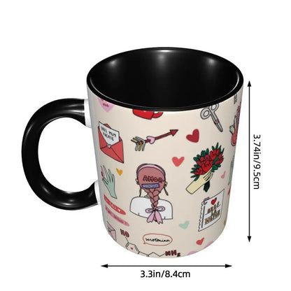 Pink Nurse Coffee Ceramic Mug