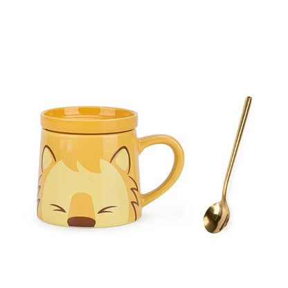 Cute Cat Ceramic Coffee Mug For Cat Lovers