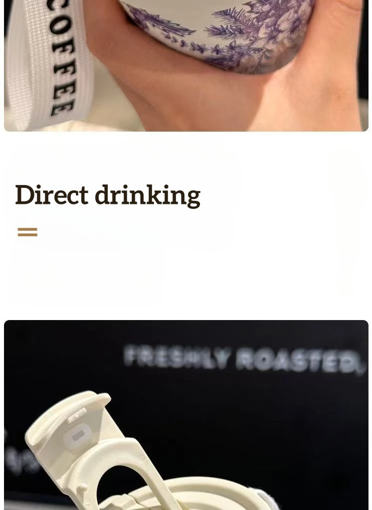 240Oz Thermos Extra Large Coffee Mug - Microwave Safe