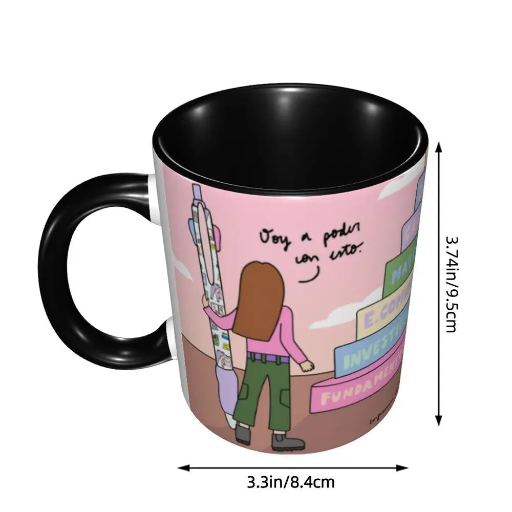 Pink Nurse Coffee Ceramic Mug