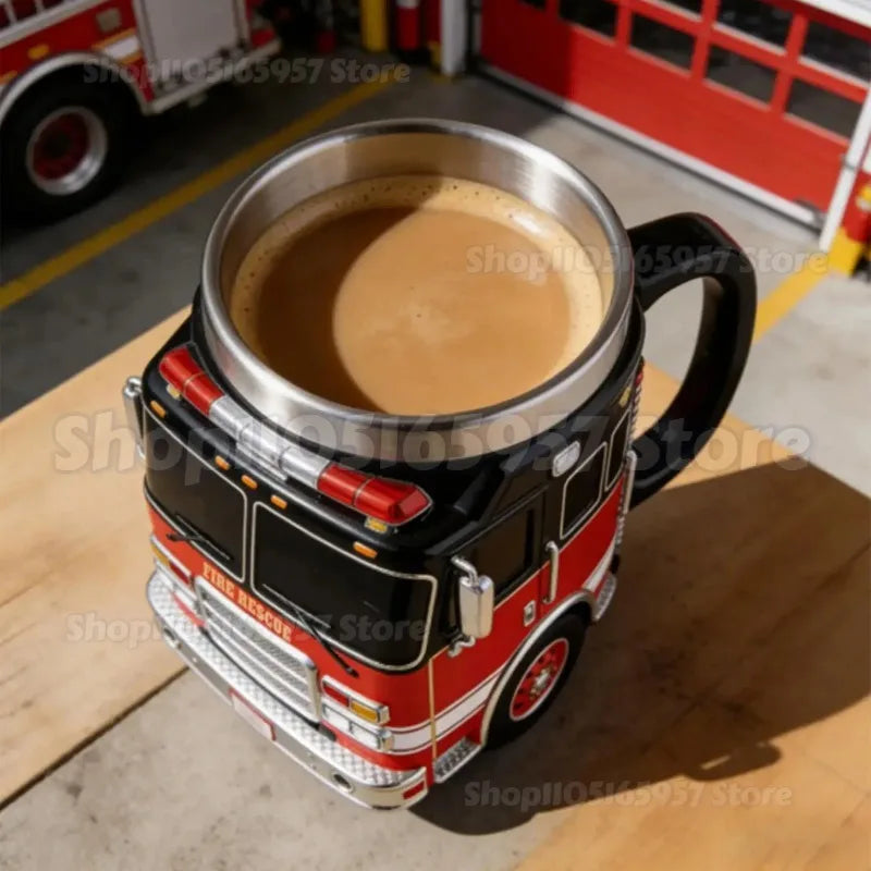 Firefighters Coffee Mug For Dads - Fathers Day Gift