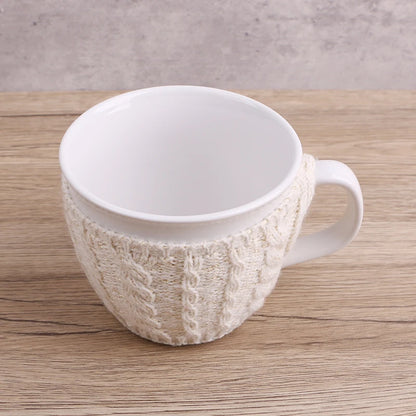 Christmas White Coffee Mug For Crochet Lovers - 12oz