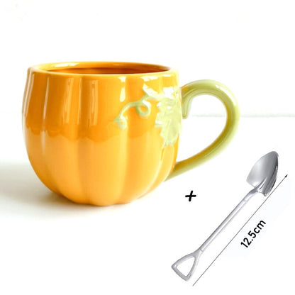Creative Halloween Christmas Mug Pumpkin Coffee Cup Funny