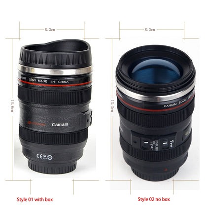 Stainless Steel Camera style Coffee Mug