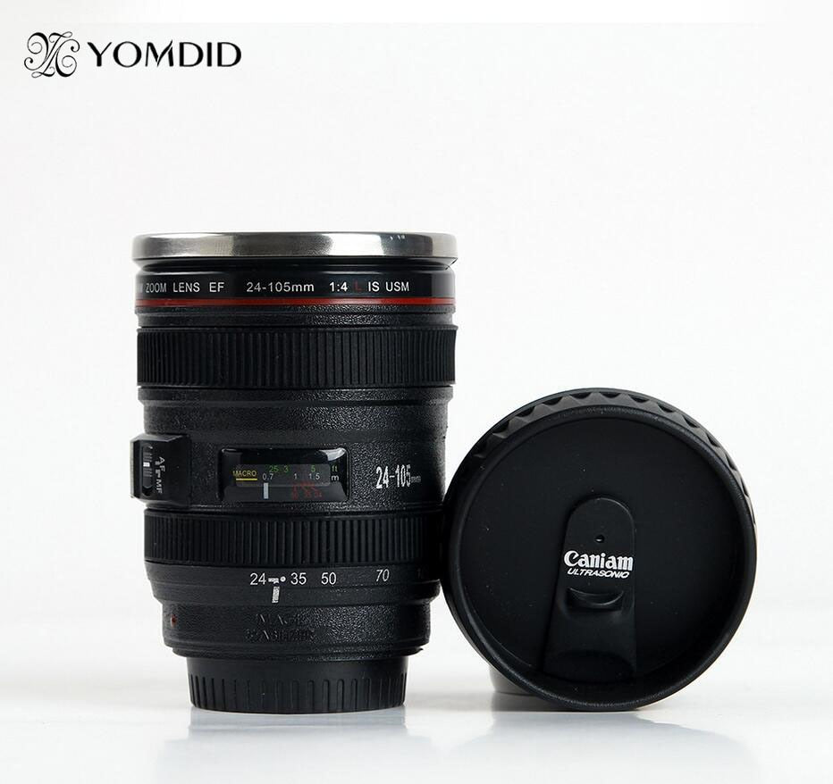 Stainless Steel Camera style Coffee Mug