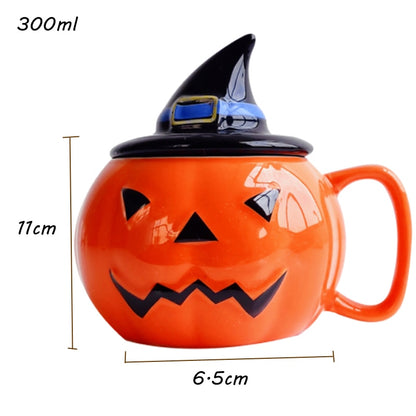 Creative Halloween Christmas Mug Pumpkin Coffee Cup Funny