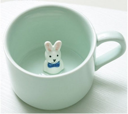 Cute Cartoon Ceramic Coffee Mugs