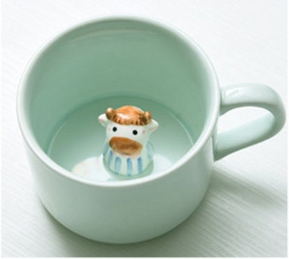 Cute Cartoon Ceramic Coffee Mugs
