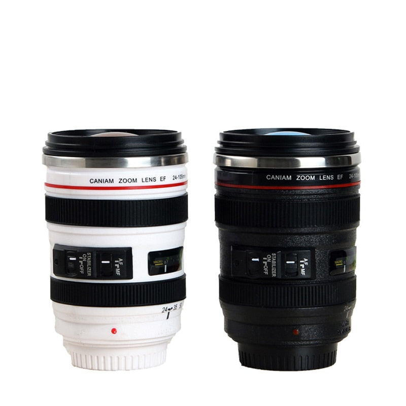 Stainless Steel Camera style Coffee Mug