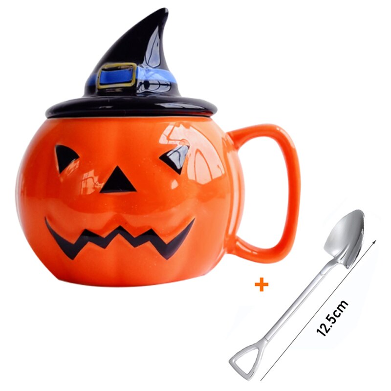 Creative Halloween Christmas Mug Pumpkin Coffee Cup Funny