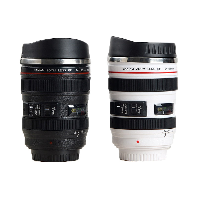 Stainless Steel Camera style Coffee Mug