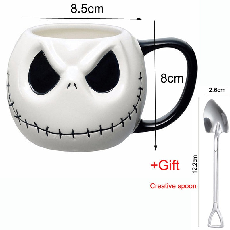 Creative Halloween Christmas Mug Pumpkin Coffee Cup Funny