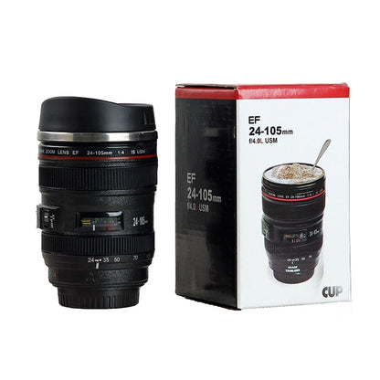 Stainless Steel Camera style Coffee Mug