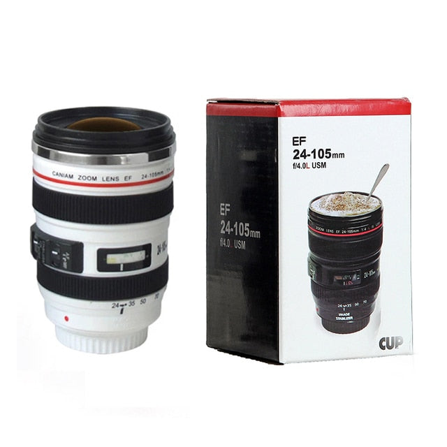 Stainless Steel Camera style Coffee Mug